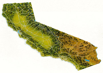 Map of California